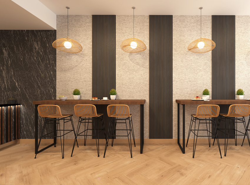 Painel Acústico Ripado GS | SLENDER