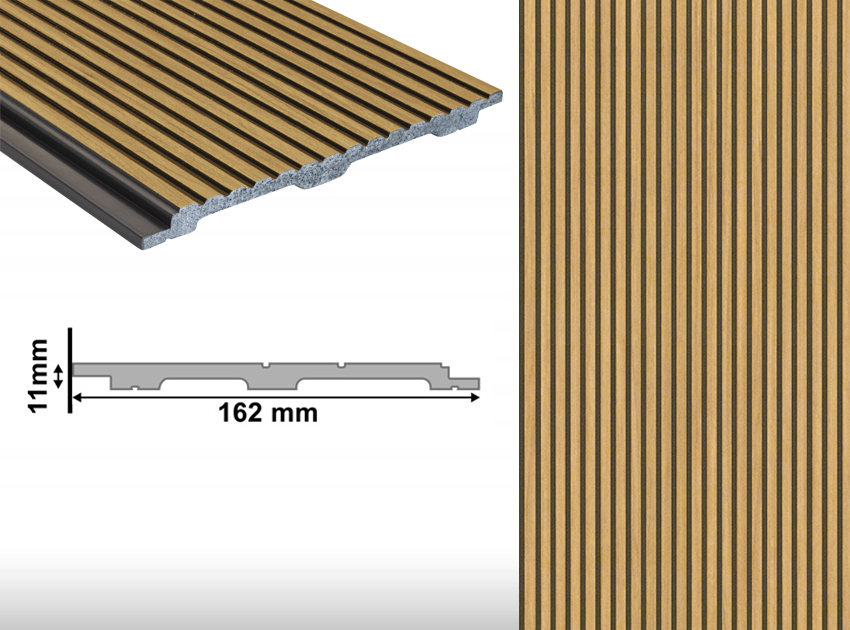 Painel Ripado XPS GS | NERO FRIZZ