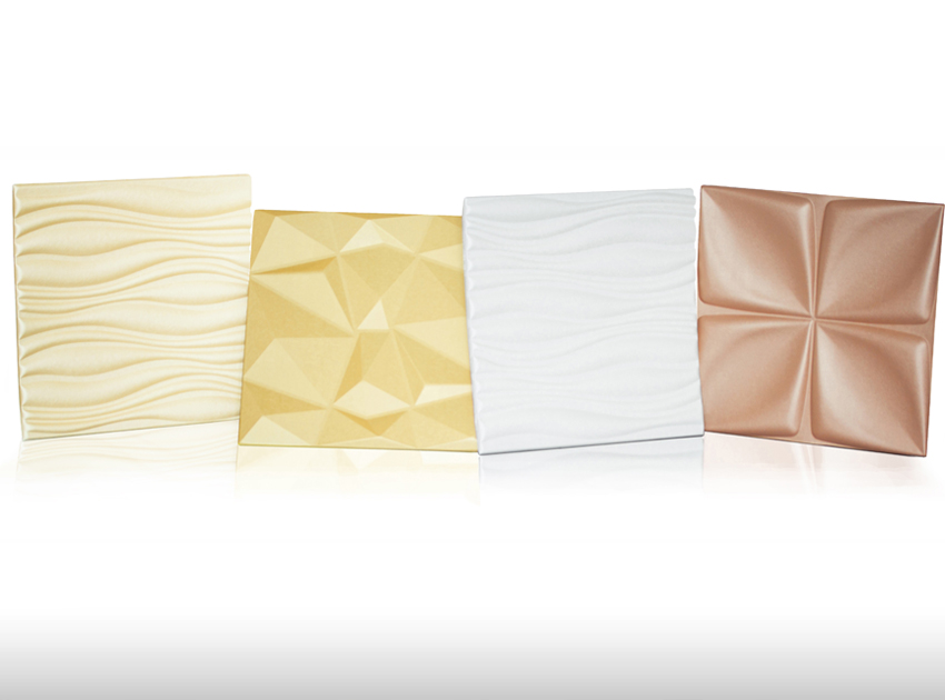 Painel decorativo de parede 3D GS - Inreda